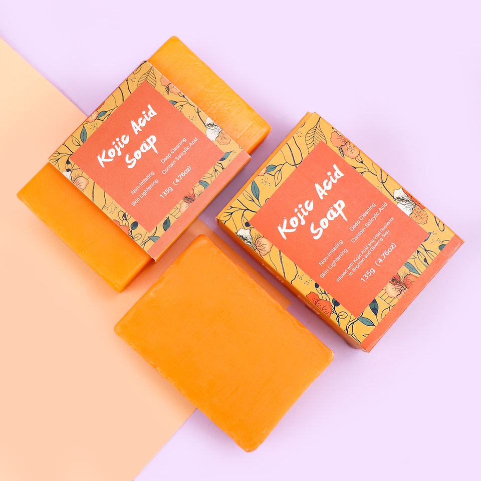 Commercio all'ingrosso di sapone all'acido cogico con marchio privato