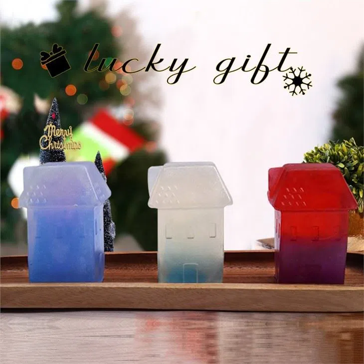 Sapone natalizio con etichetta privata