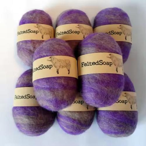 Sapone in lana infeltrita personalizzato