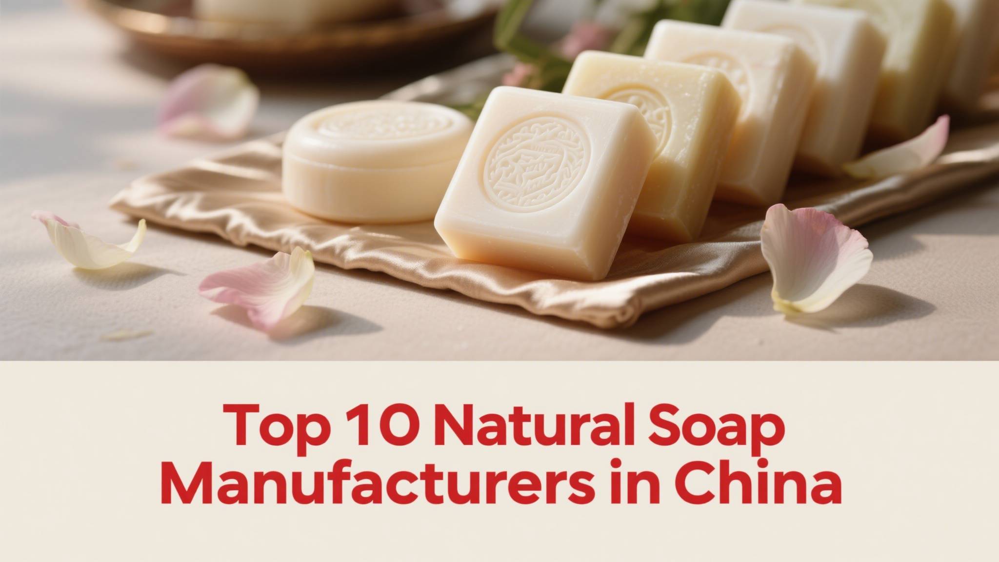 Top 10 produttori di sapone naturale in Cina (2025 Guida aggiornata)