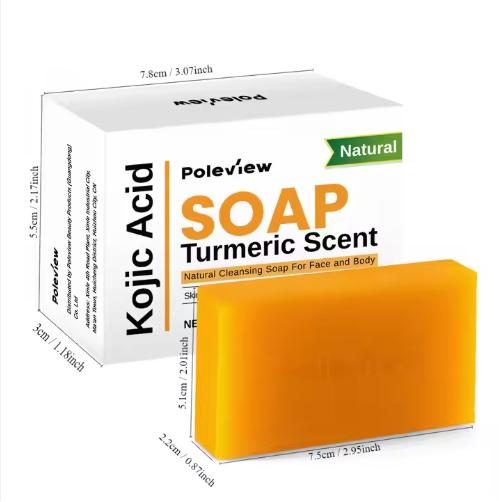 Sapone acido glutatione kojic a marchio del distributore