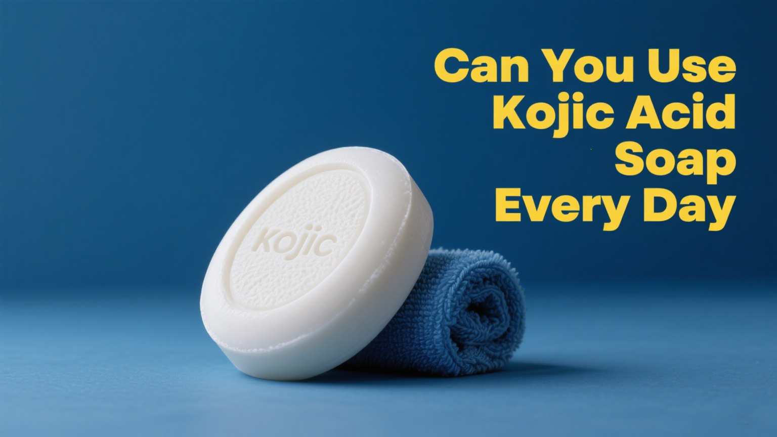 Puoi usare il sapone acido kojic ogni giorno?  Ecco cosa devi sapere