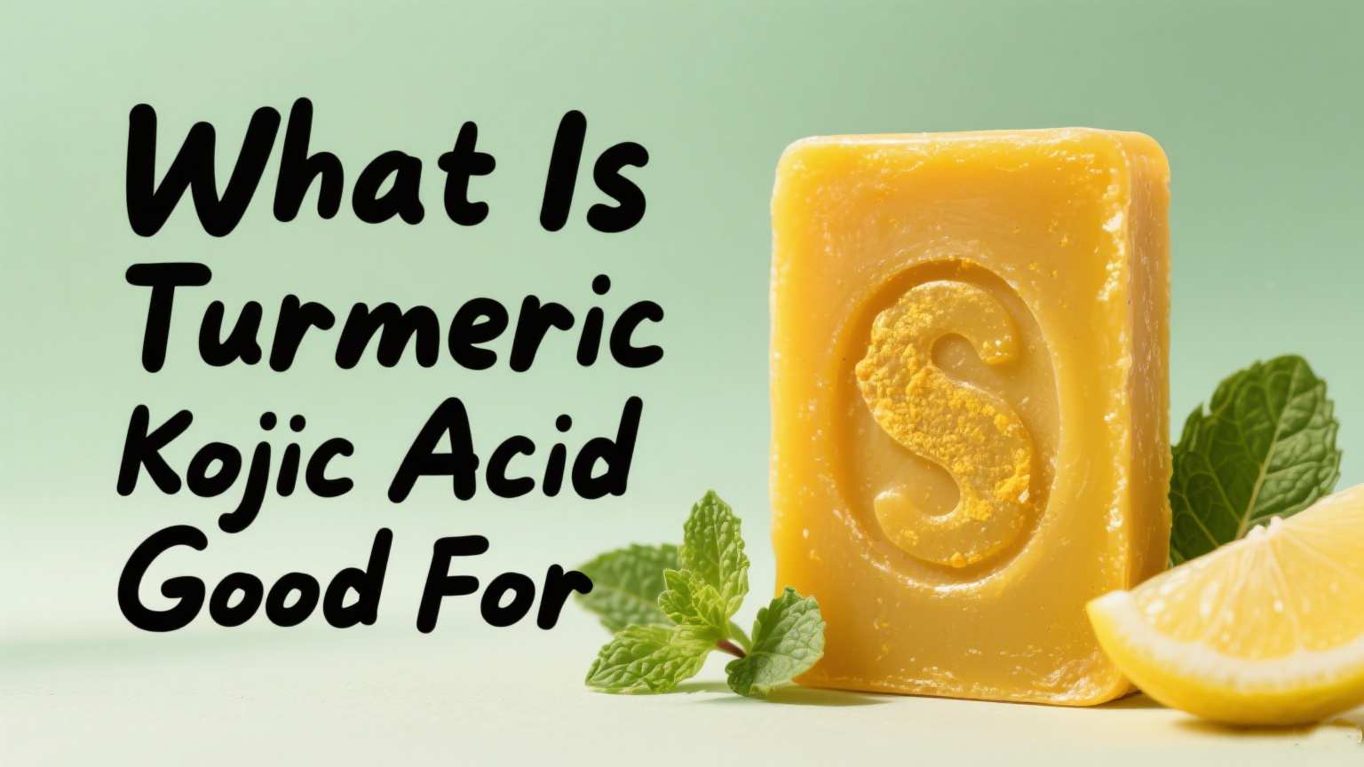 What Is Turmeric Kojic Acid Soap Good For? Skin Benefits, Usage & Results Explained