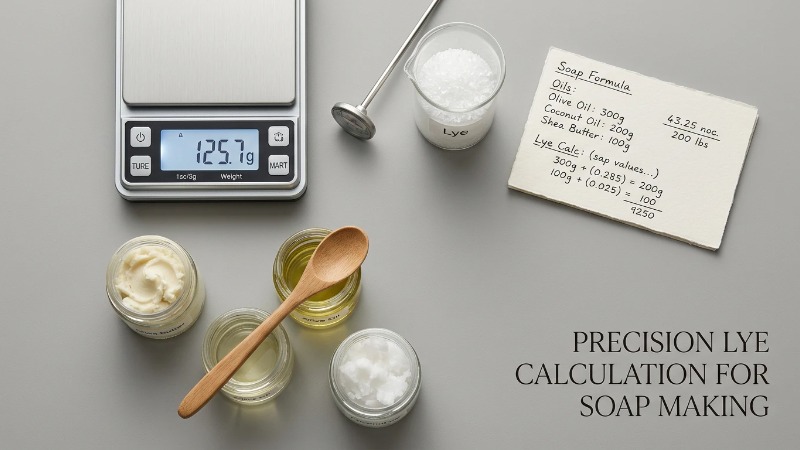 Come calcolare la soda caustica per la produzione di sapone: una guida per principianti
